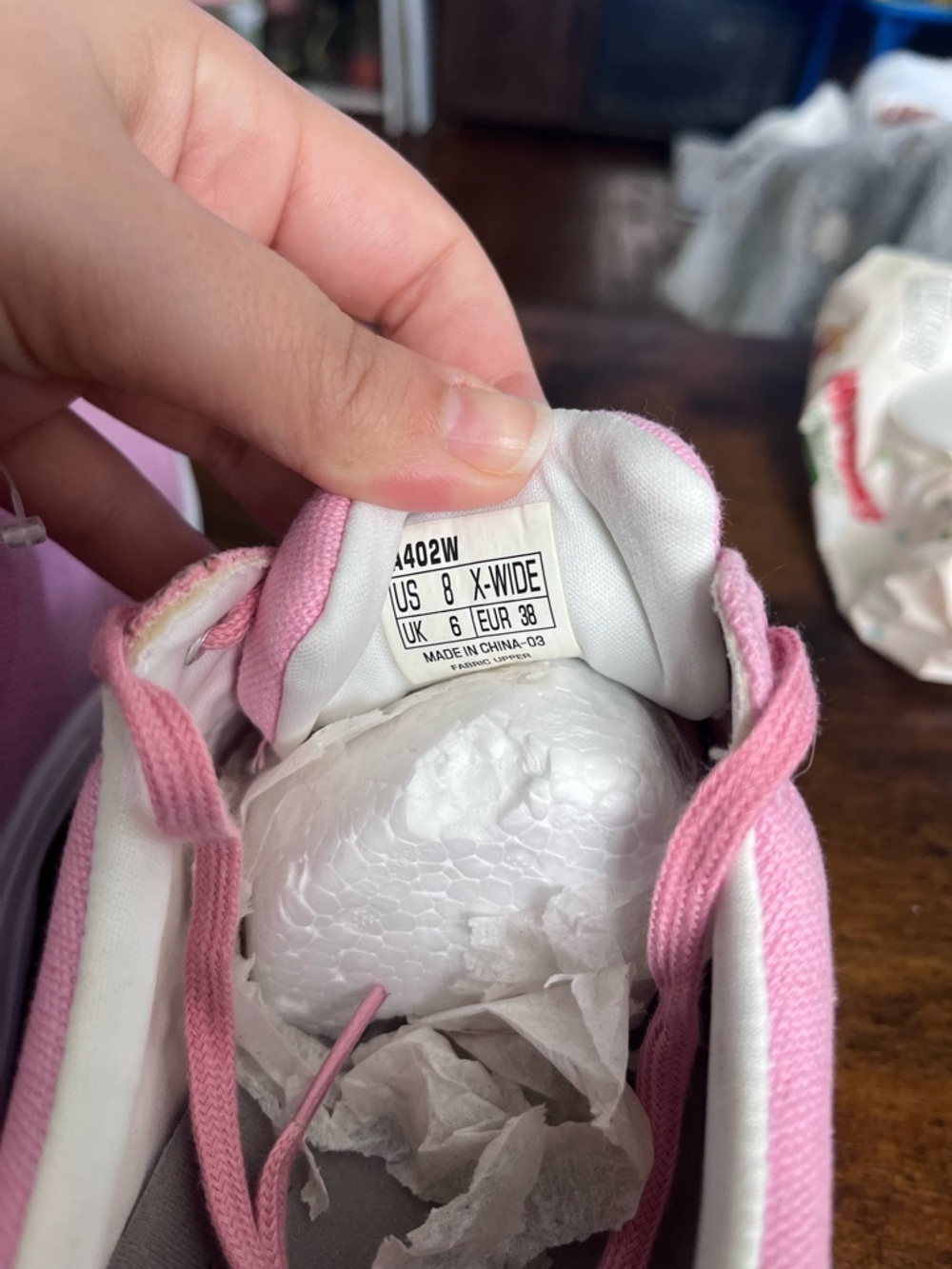 Apex Pink Canvas Women's Slip-Resistant Sneakers - Picture 6 of 6
